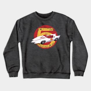 Mach 5 - Distressed Crewneck Sweatshirt